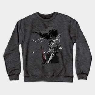 Lady Afro Crewneck Sweatshirt